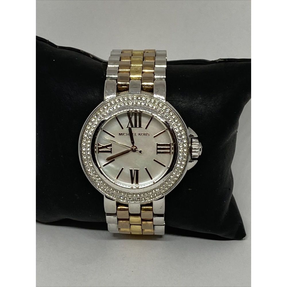 Michael Kors MK3186 Women's Stainless Steel Analog Dial Quartz Wrist Watch UC454 - Picture 3 of 12